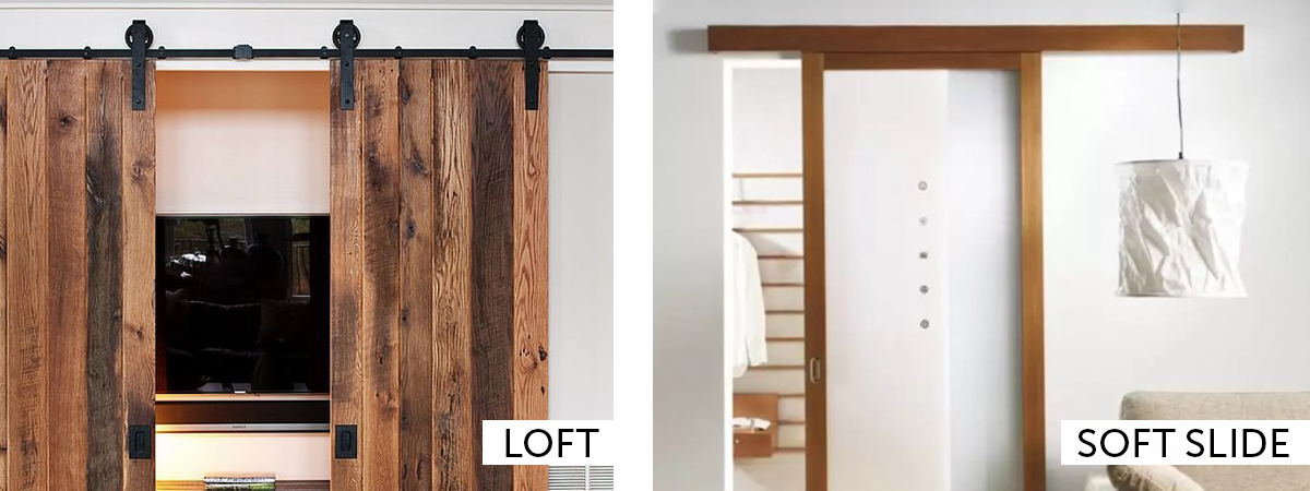 Системы раздвижных дверей LOFT и SOFT SLIDE
