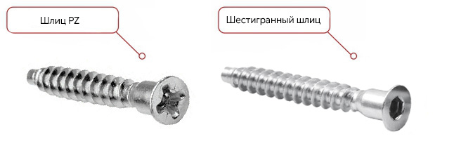 Разновидности конфирматов используемых для сборки мебели Разновидности конфирматов используемых для сборки мебели