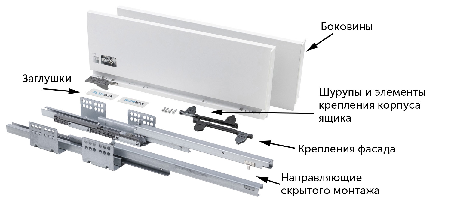 Комплектация SLIMBOX Комплектация SLIMBOX